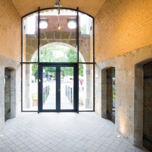 Chatelet d’entrée du Château de Boussu